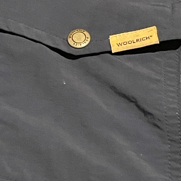 Woolrich Half Snap Performance Pullover Mens Medium Gray - Picture 2 of 3